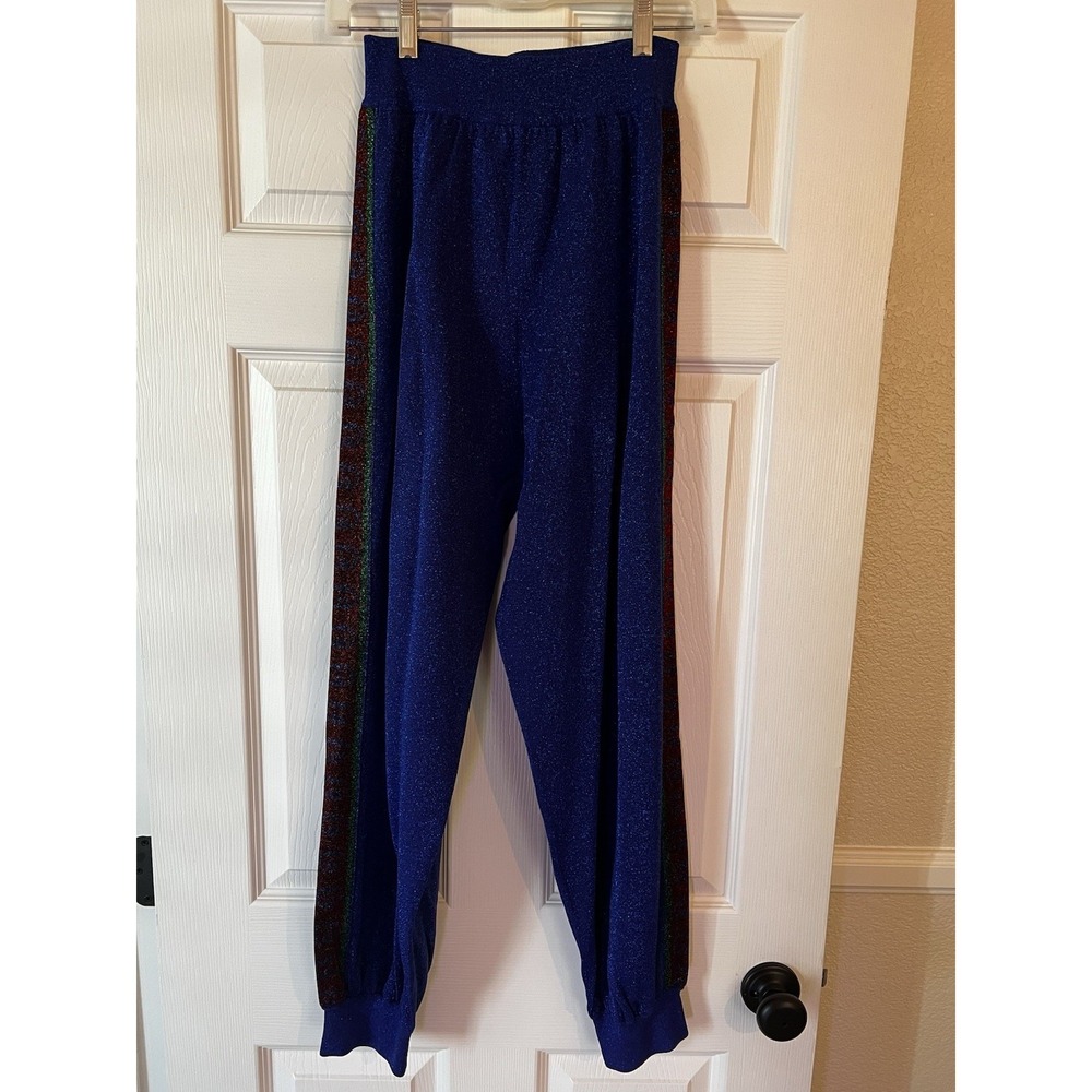 Gucci Blue Lurex Joggers